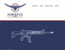 Tablet Screenshot of hawkeyeammo.com
